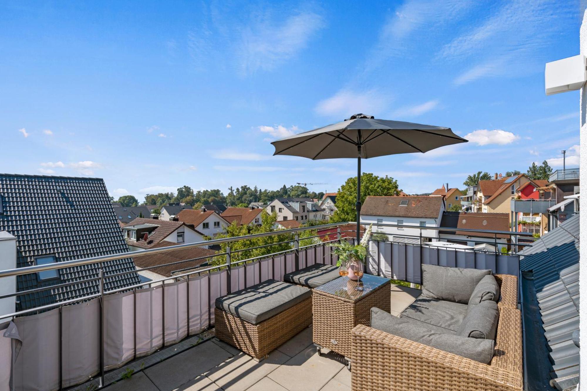 Seeview Maisonette In Direkter Seenaehe Friedrichshafen Exterior photo