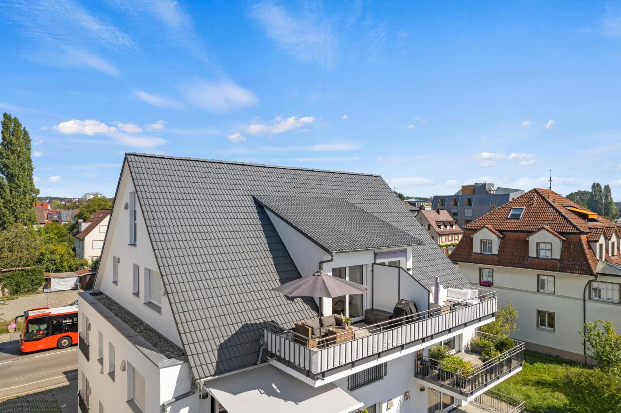 Seeview Maisonette In Direkter Seenaehe Friedrichshafen Exterior photo